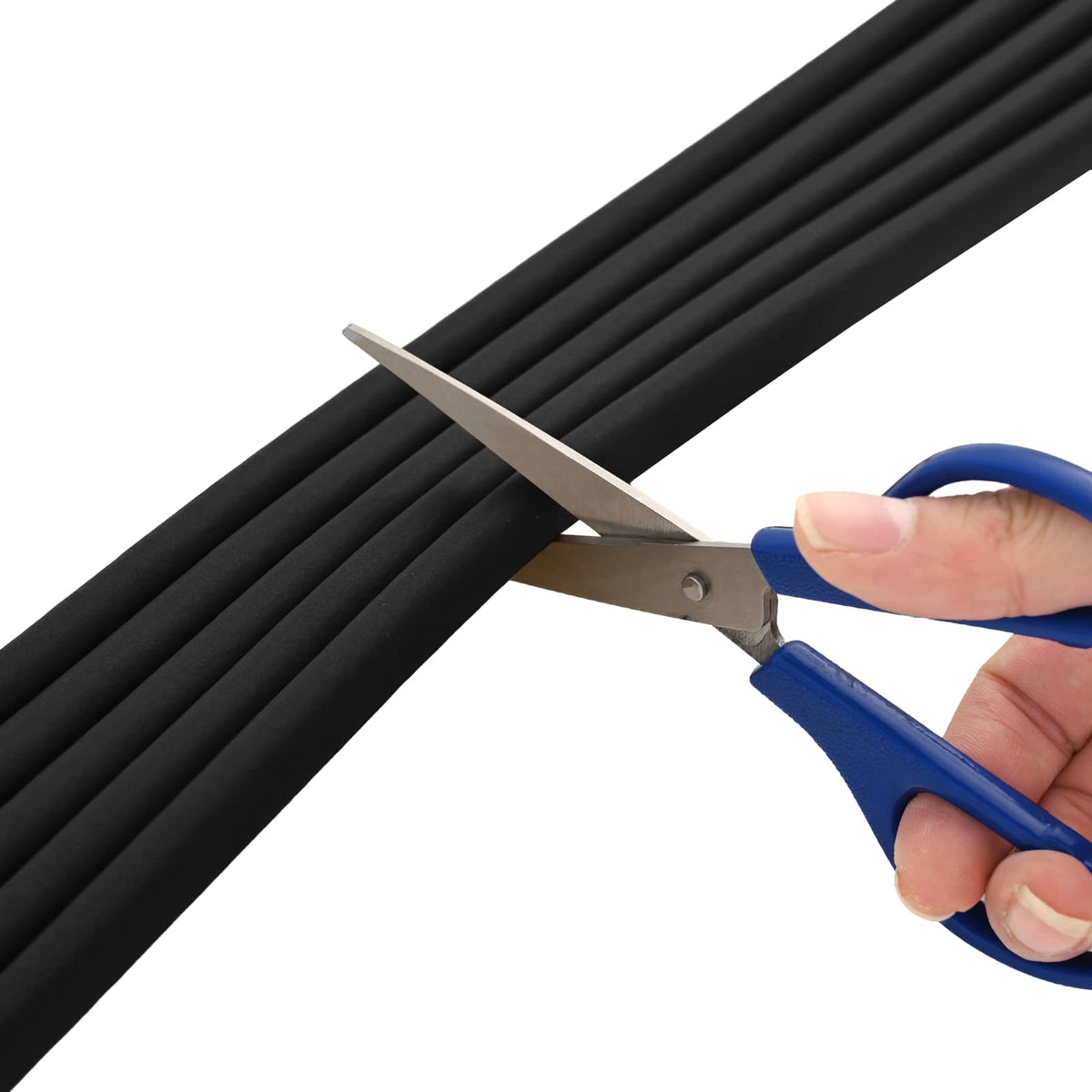 Samoljepiva brtvila za prozore Crna 9 x 8 mm 100 m EPDM pjena