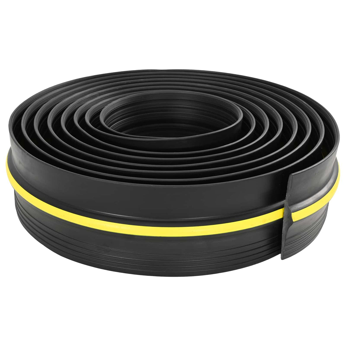 Brtva za garažni pod Crna i Žuta 12 x 90 mm 6,5 m PVC