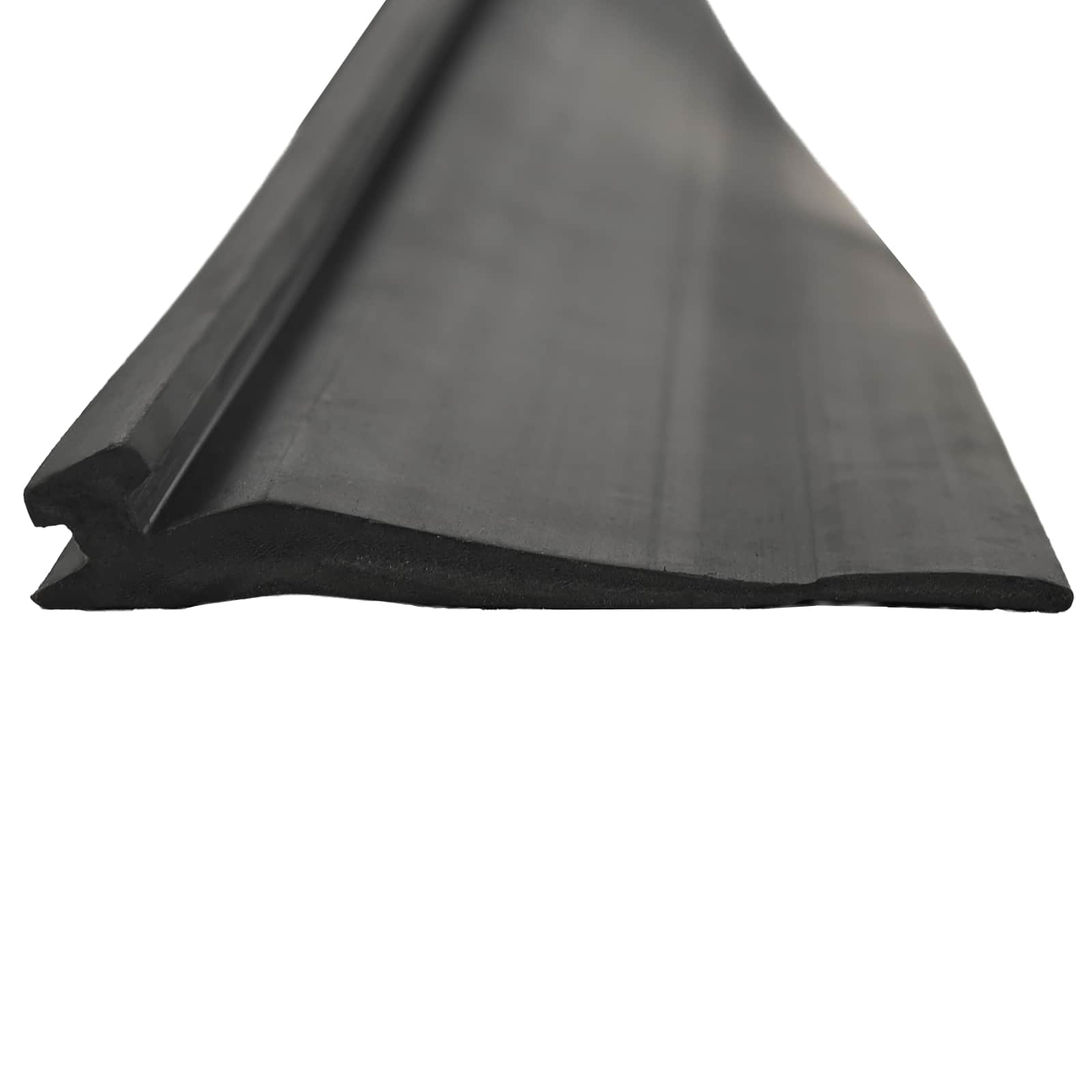 Brtva za garažna vrata Crna 52 x 2 mm 5,5 m PVC