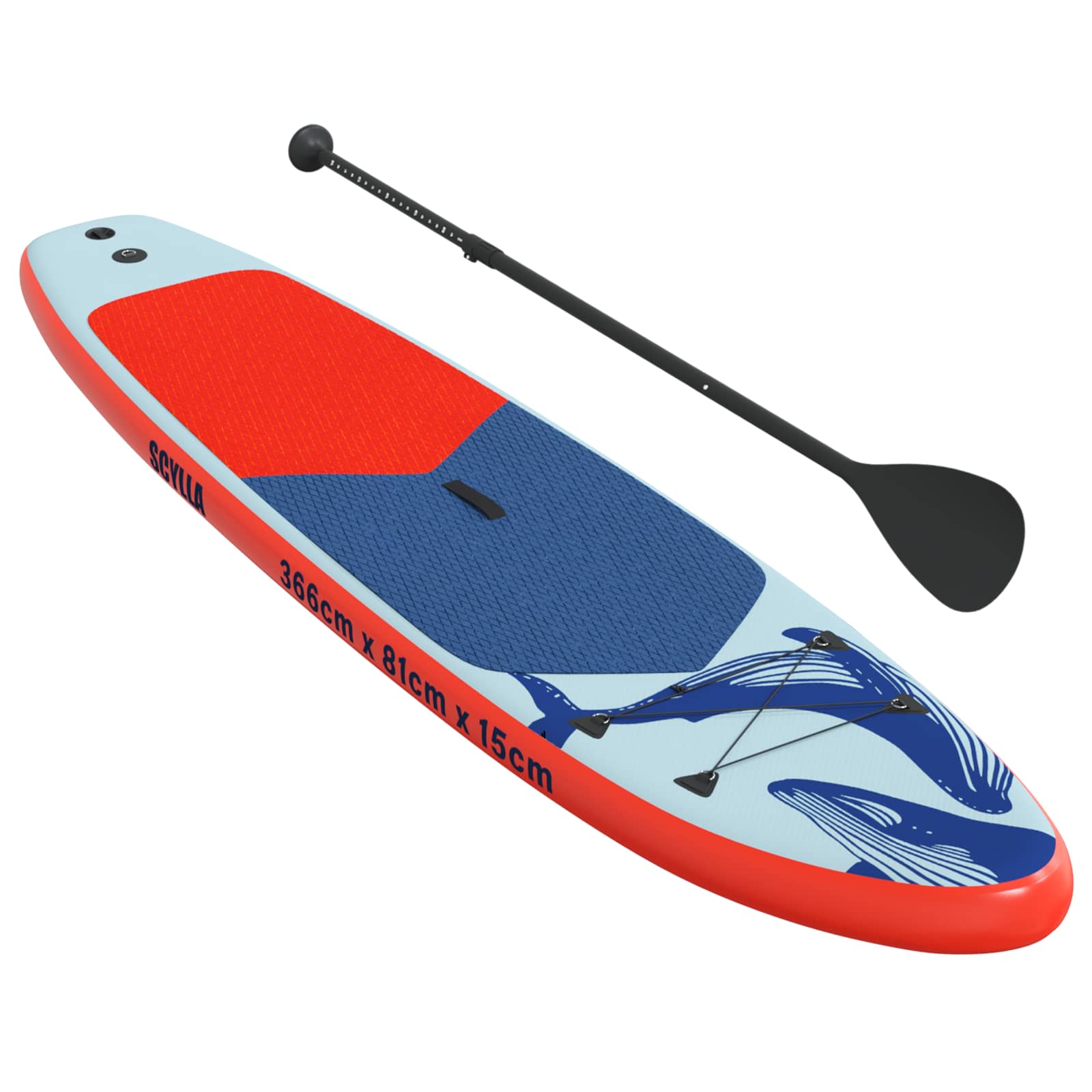 Nadnapuhavajuća Stand Up Paddle Board SCYLLA 366 x 81 x 15 cm