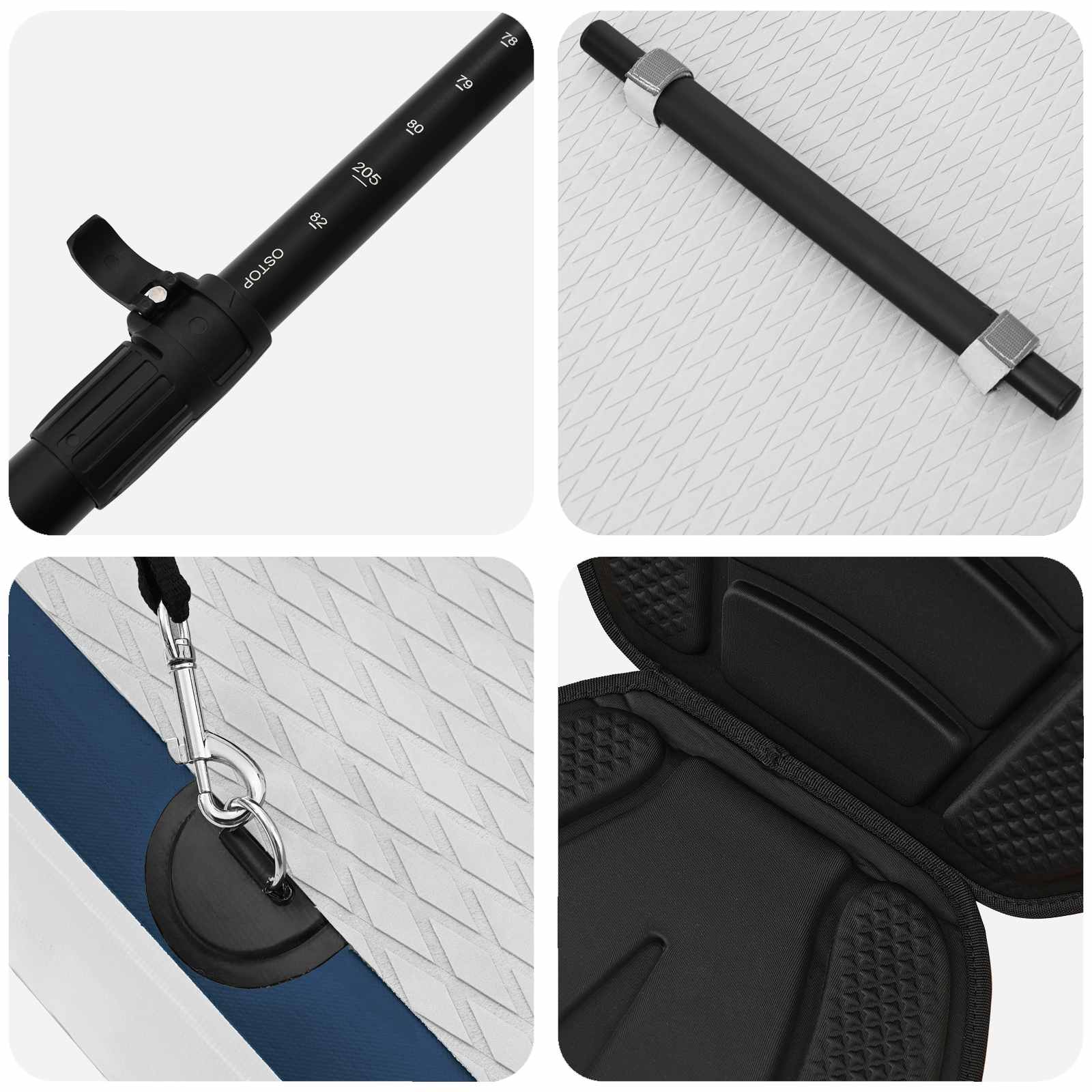 SUP Daska s Mjestom 2-u-1 APEX 305 x 76 x 15 cm Plava za