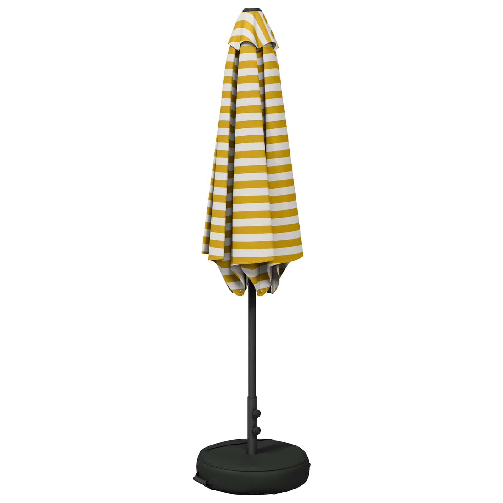 Vrtni Parasol s Podnožjem 300 x 300 cm Poliester Pravokutni