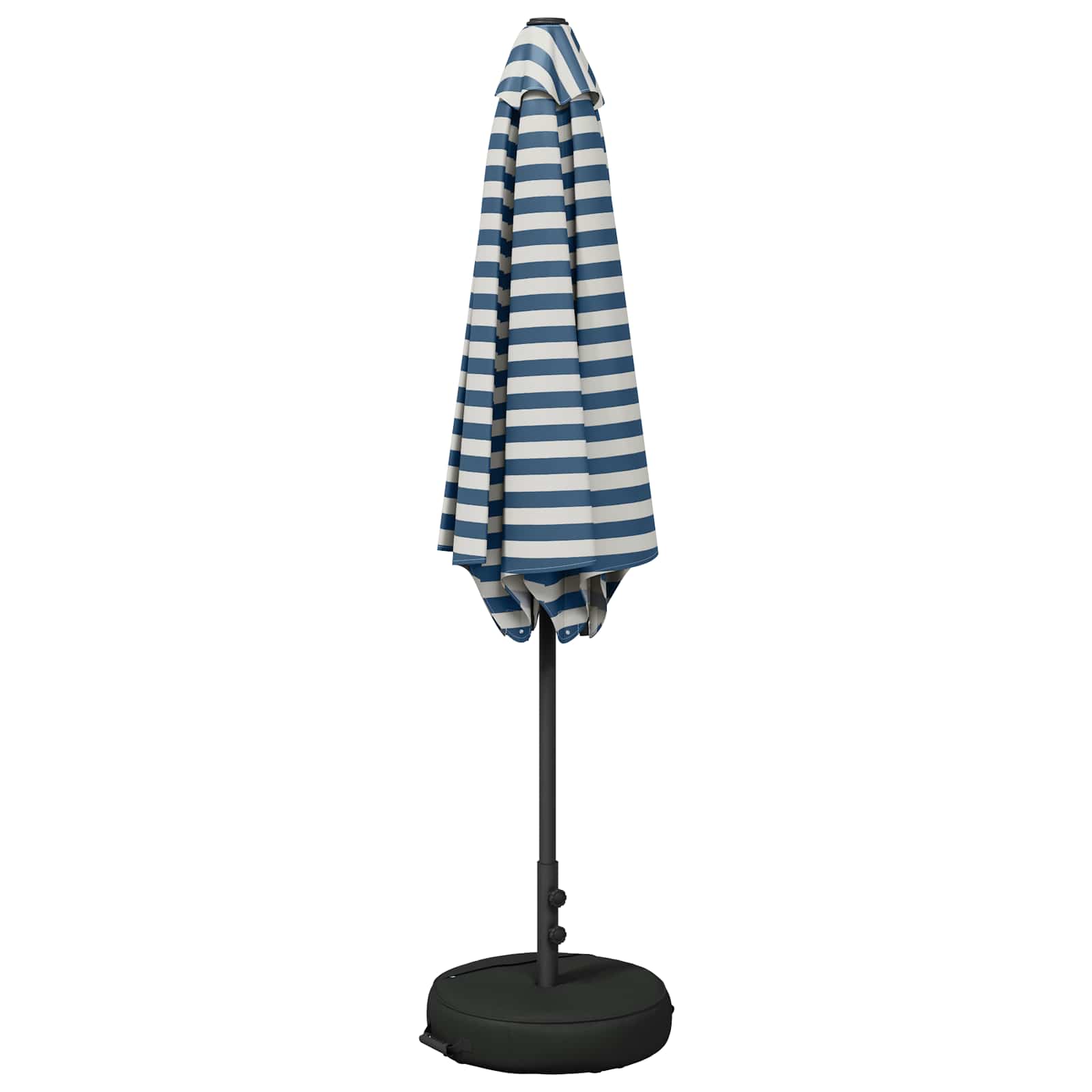 Vrtni Parasol s Podnožjem 300 x 300 cm Poliester Pravokutni