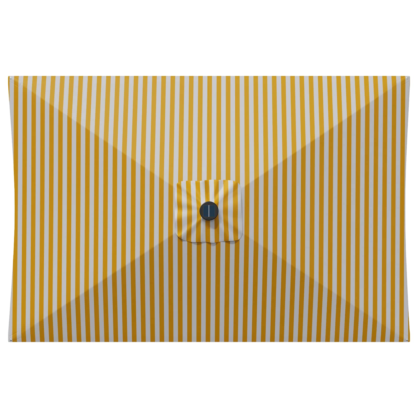 Suncobran za vrt s LED svjetlima i postoljem 200 x 300 cm