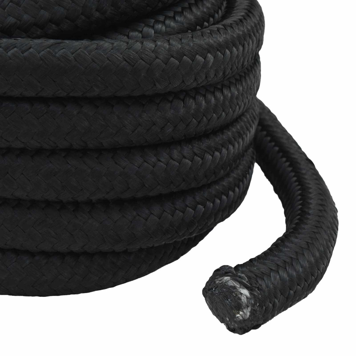 Konopac za čamce 6 mm 5 m Crna