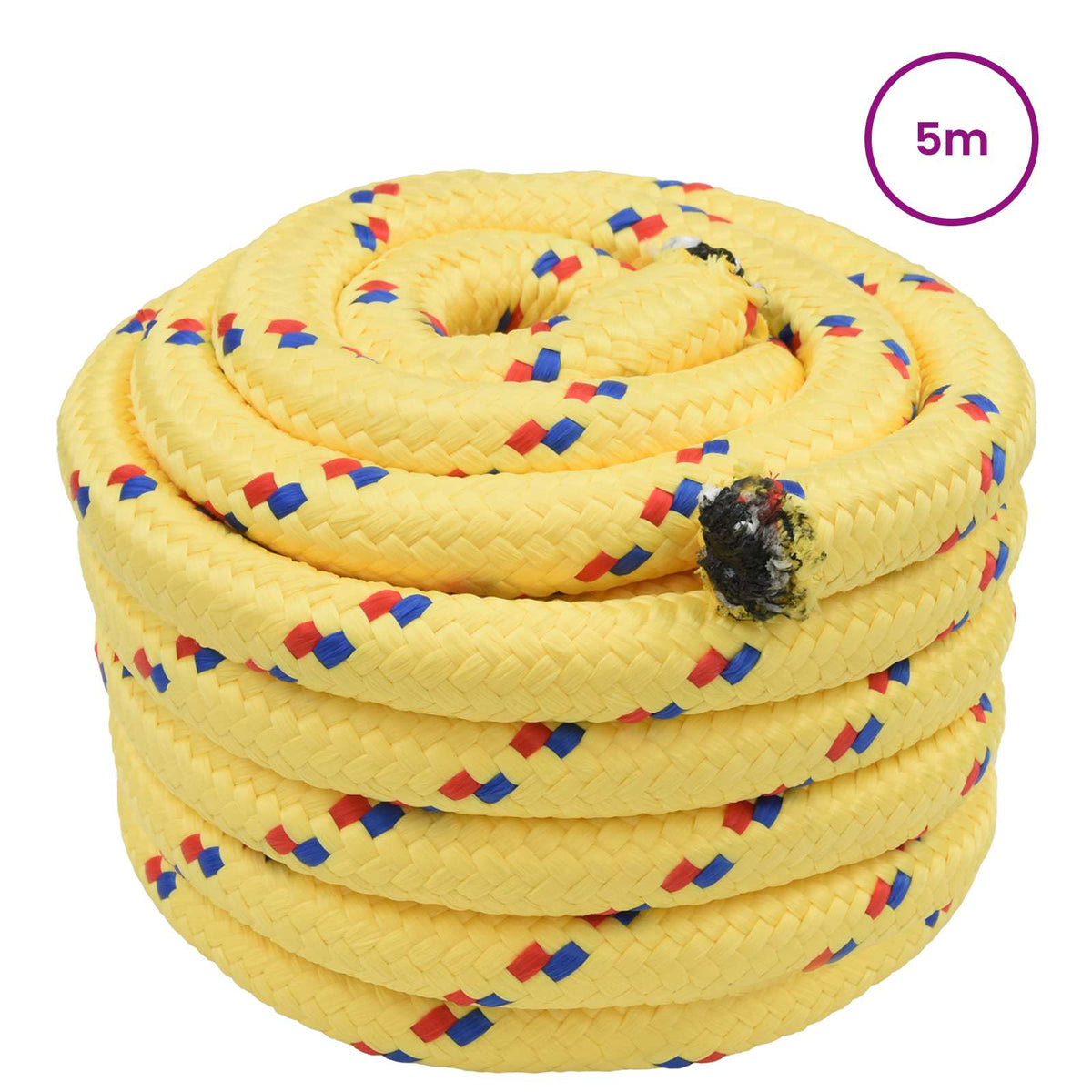 Konopac za čamce 6 mm 5 m Žuta