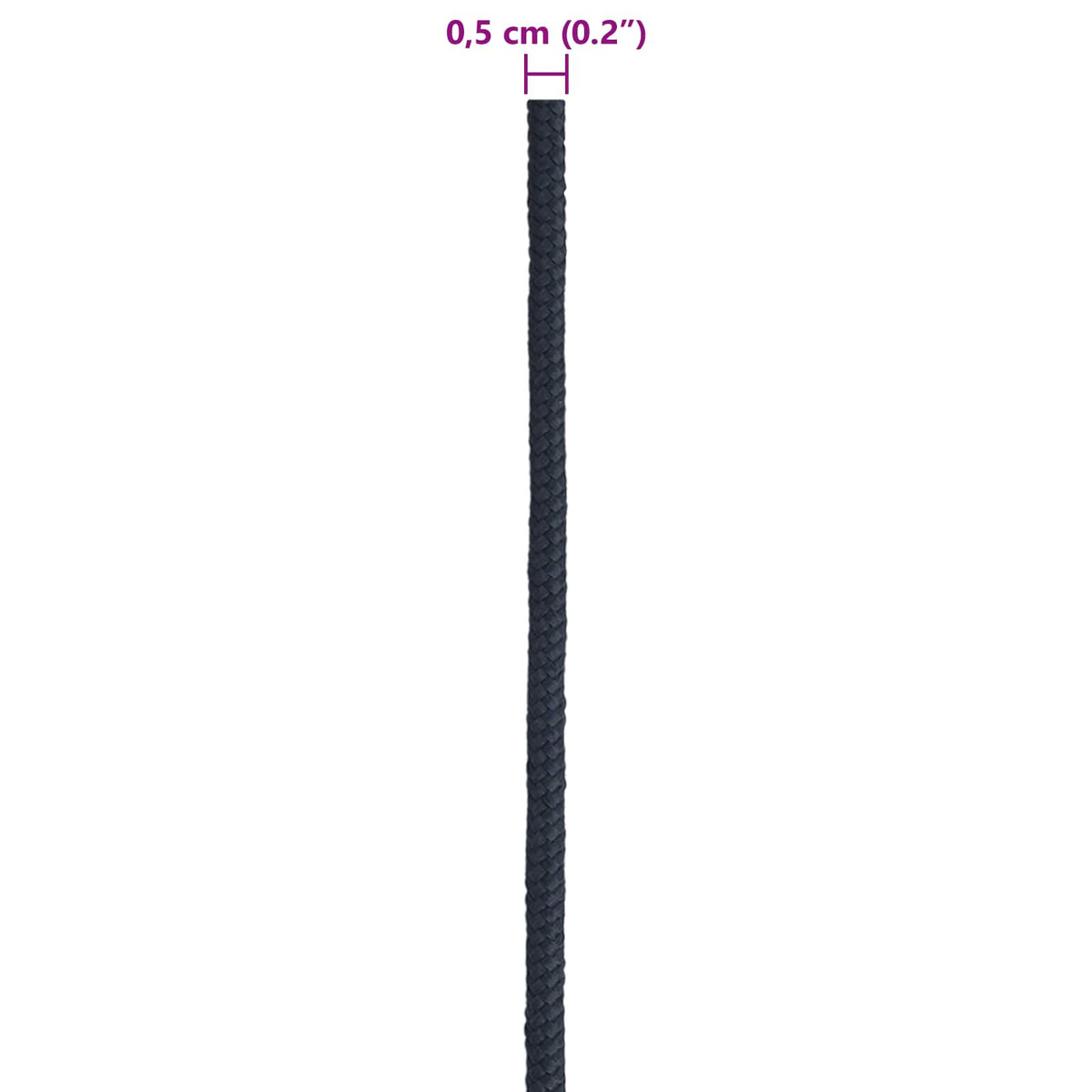 Konopac za čamce 0.5 mm 50 m Kraljevsko plava Poliester