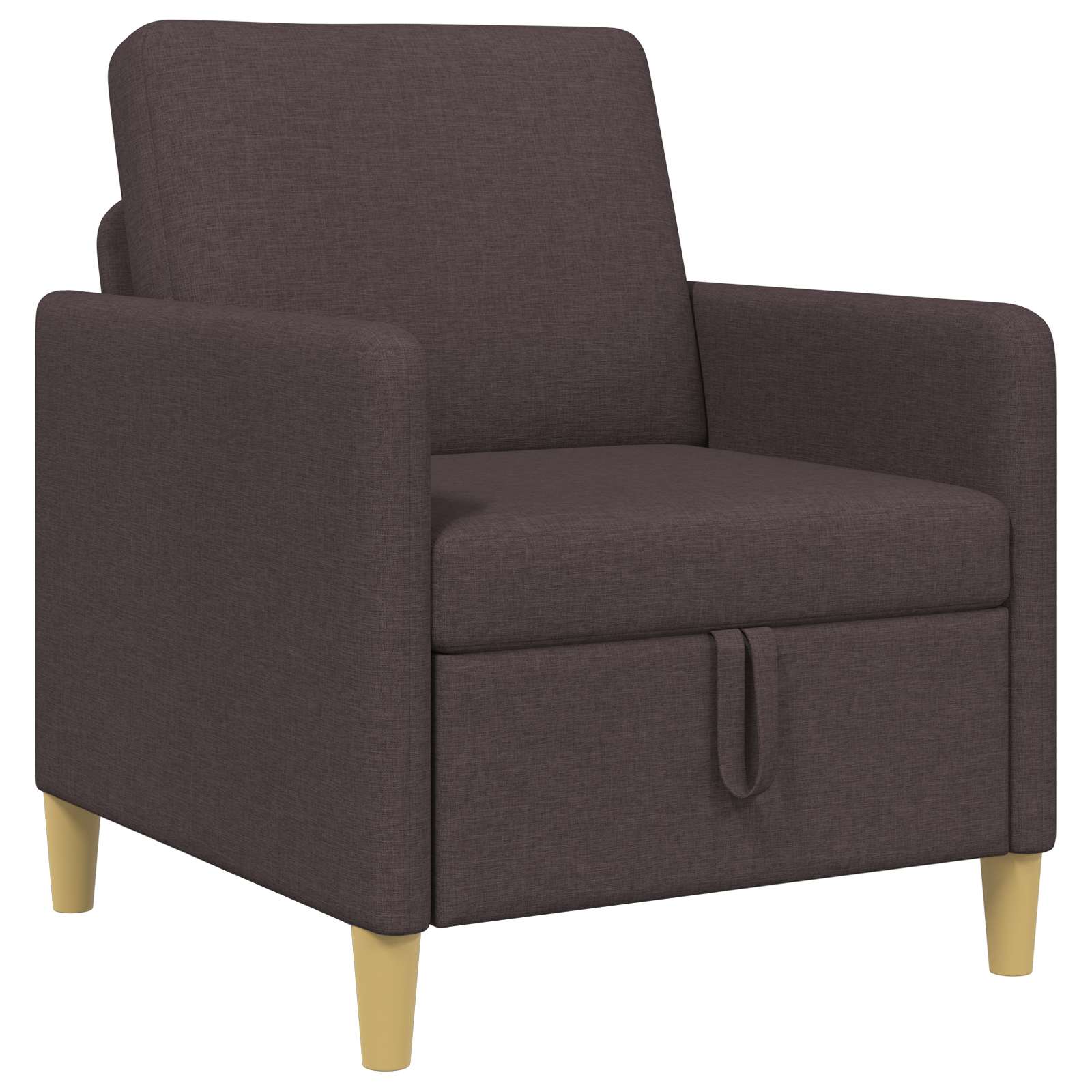 Sofa s pohranom Tamno smeđa 72 x 78 x 87 cm Poliester