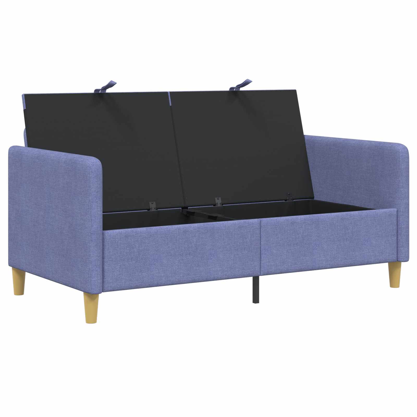 Sofa s pohranom Traper plava 152 x 78 x 87 cm Poliester