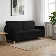 Sofa s pohranom Crna 192 x 78 x 87 cm Poliester