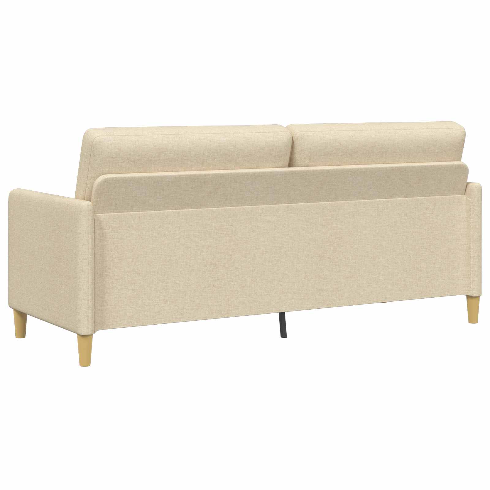 Sofa s pohranom Krem 192 x 78 x 87 cm Poliester
