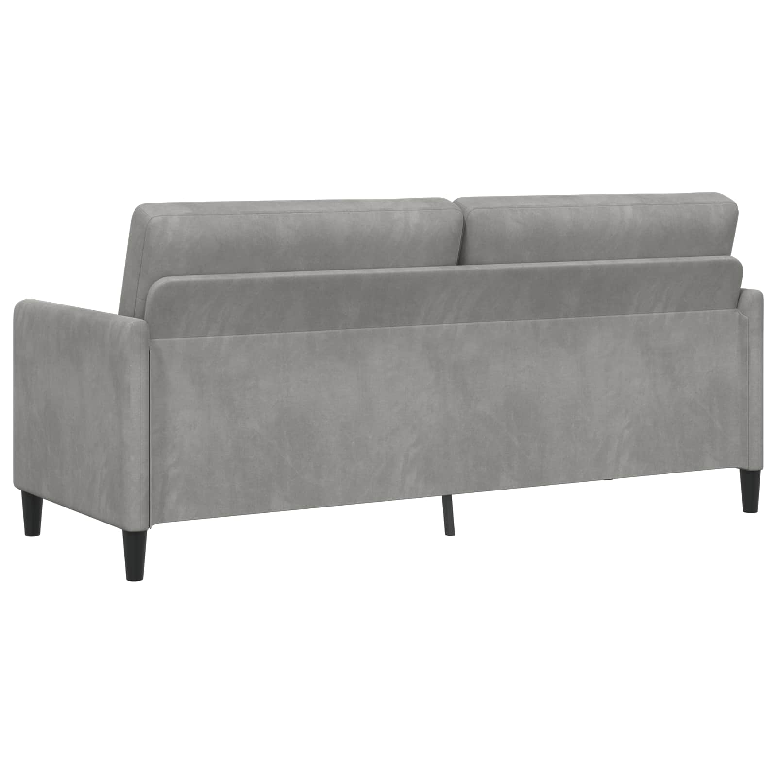 Sofa s pohranom Svjetlosiva 192 x 78 x 87 cm Poliester