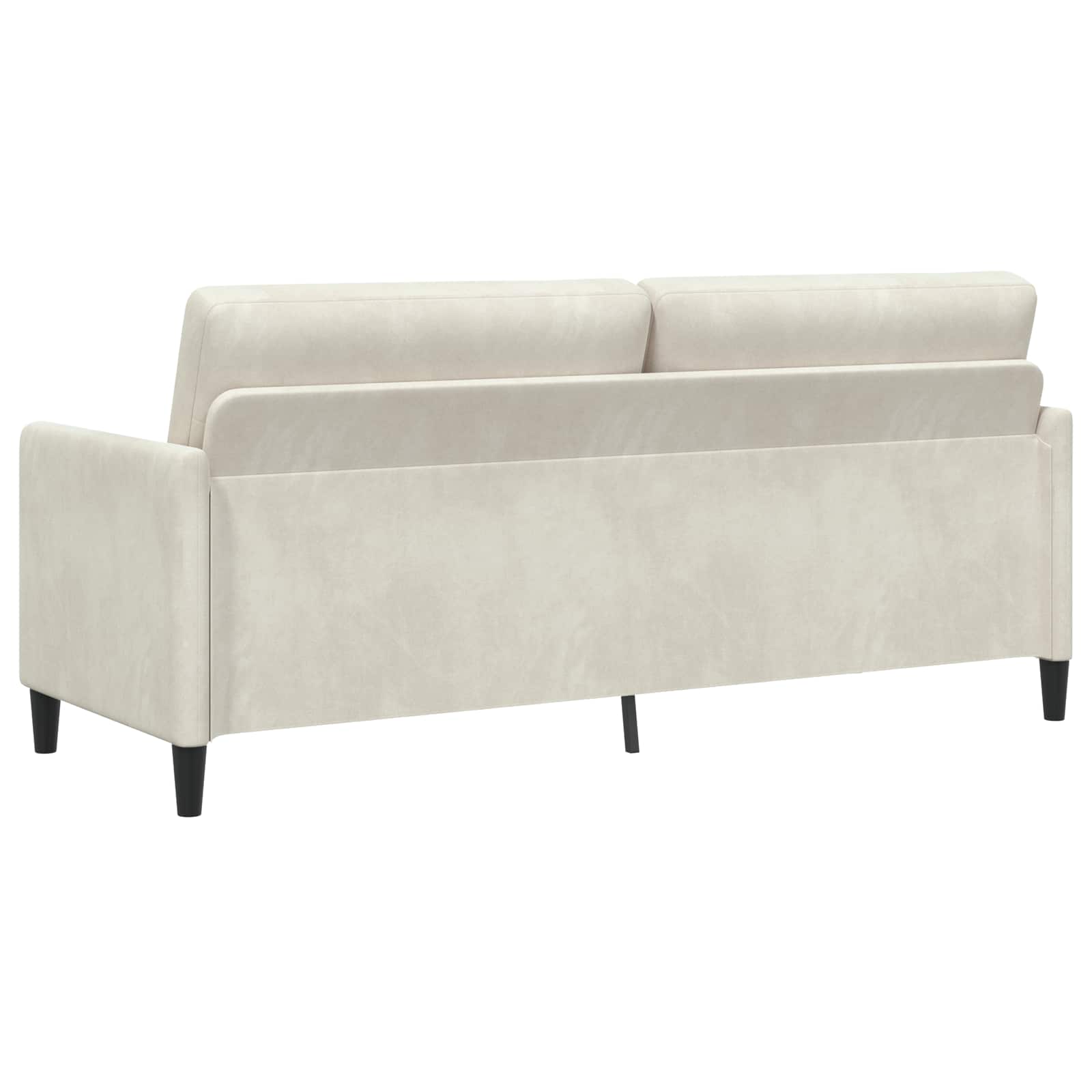 Sofa s pohranom Krem 192 x 78 x 87 cm Poliester