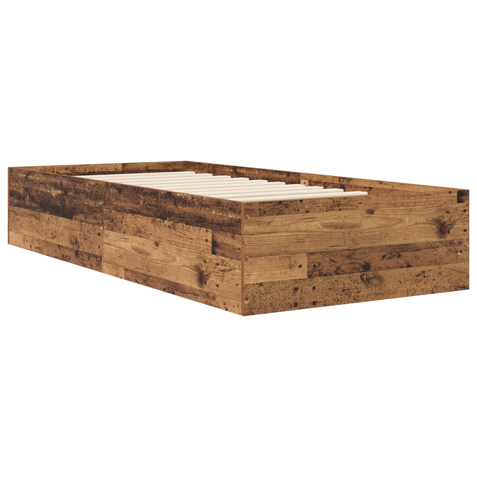 Okvir kreveta za pod Staro drvo 80 x 200 cm Konstruirano drvo
