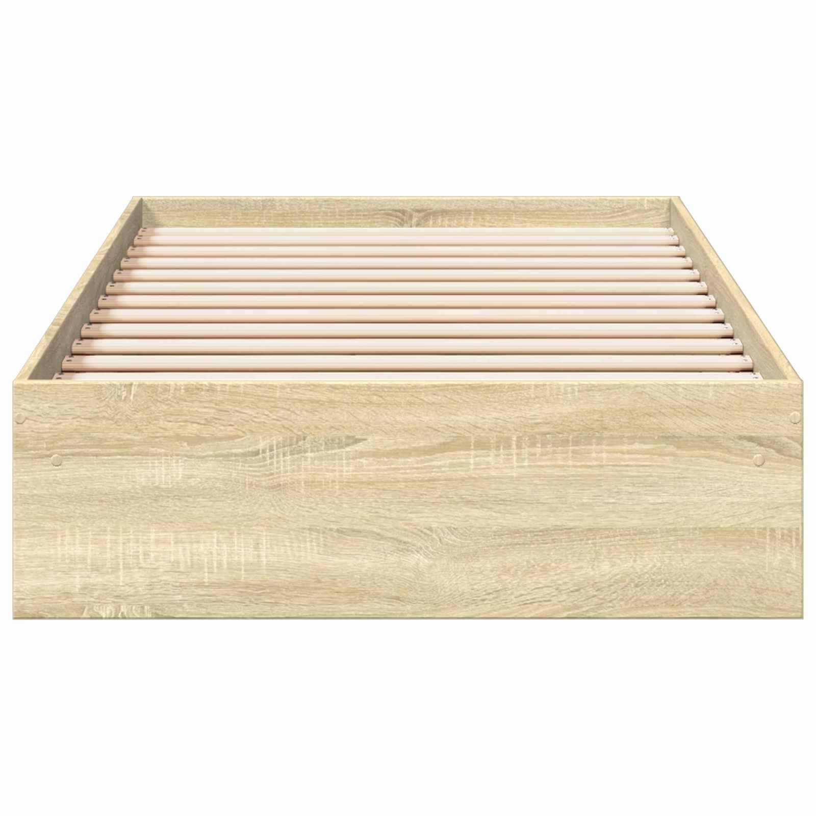 Okvir kreveta s pohranom s ladicama Hrast sonoma 80 x 200 cm