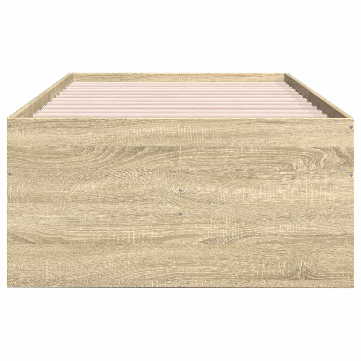Okvir kreveta s pohranom s ladicama Hrast sonoma 80 x 200 cm
