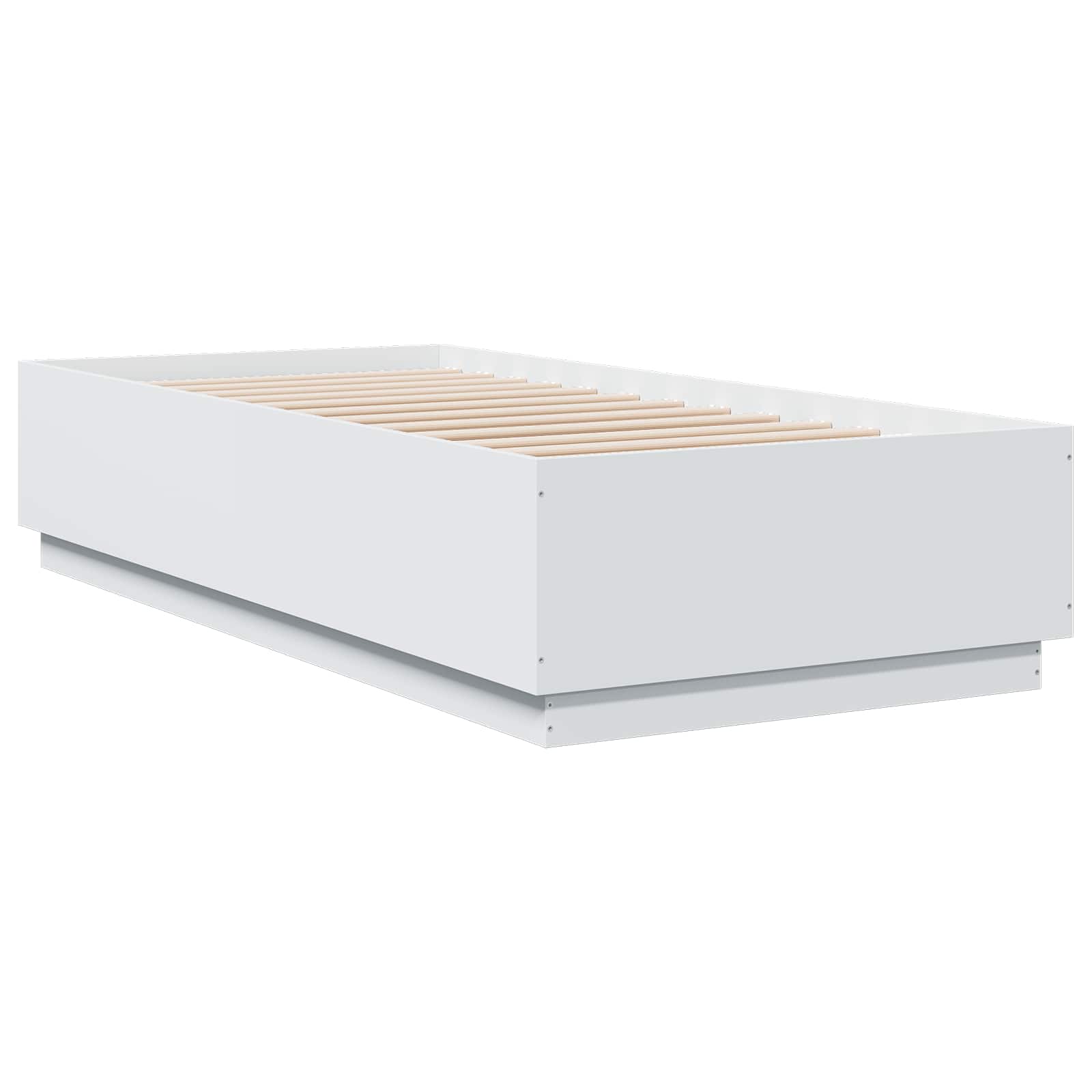 Krevetna konstrukcija Bijela 80 x 200 cm Konstruirano drvo