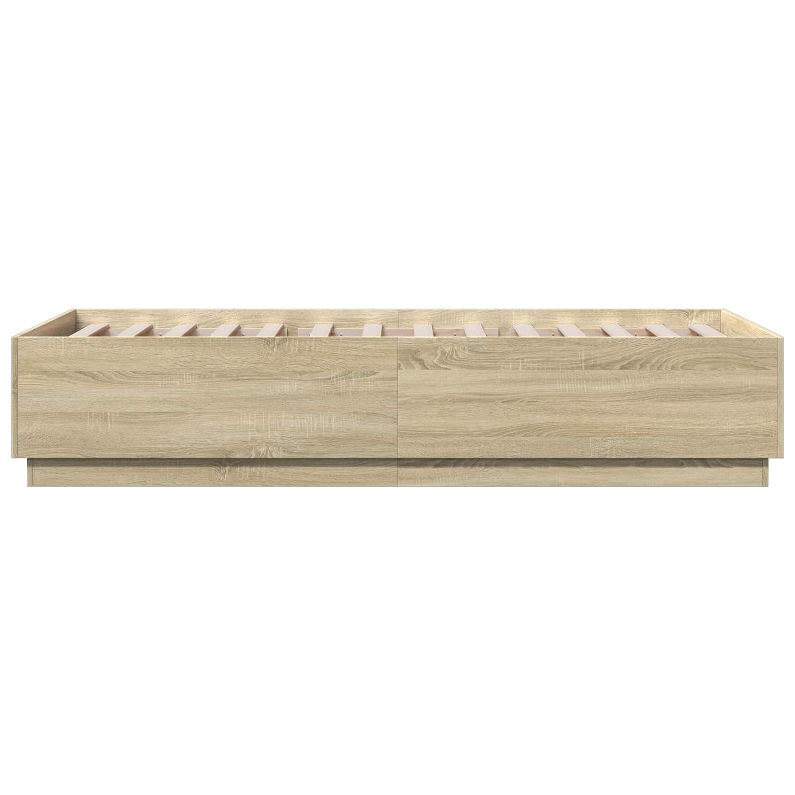 Krevetna konstrukcija Hrast sonoma 80 x 200 cm
