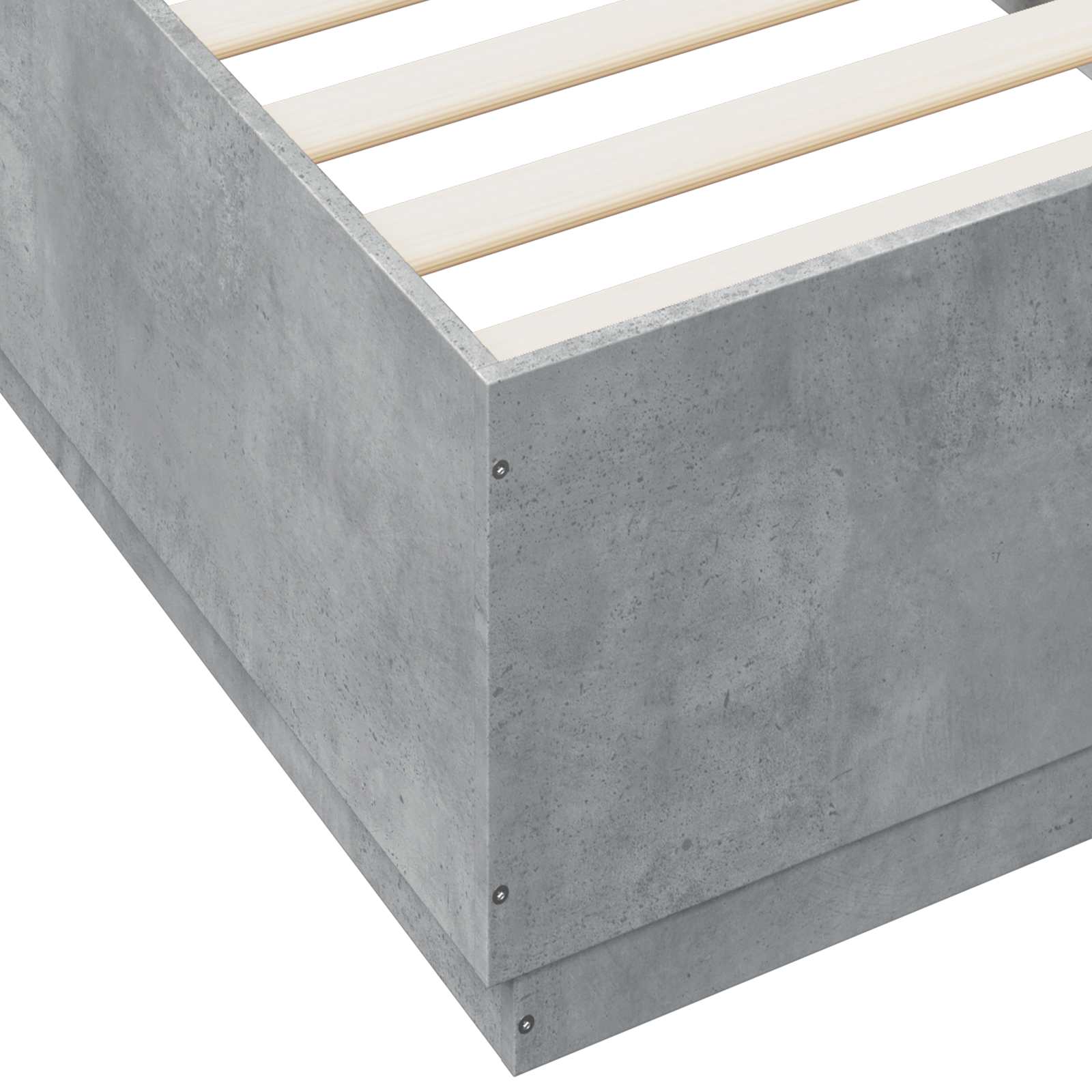 Krevetna konstrukcija Betonska siva 80 x 200 cm