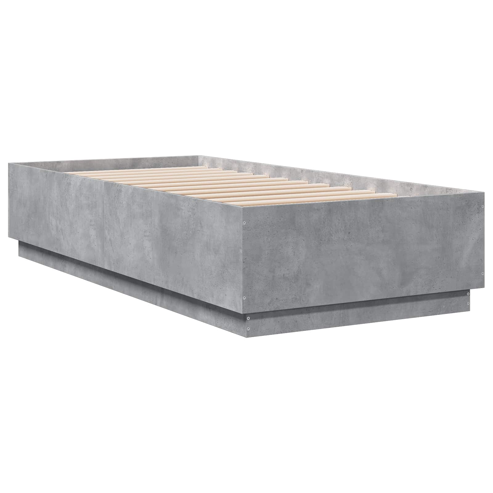 Krevetna konstrukcija Betonska siva 80 x 200 cm