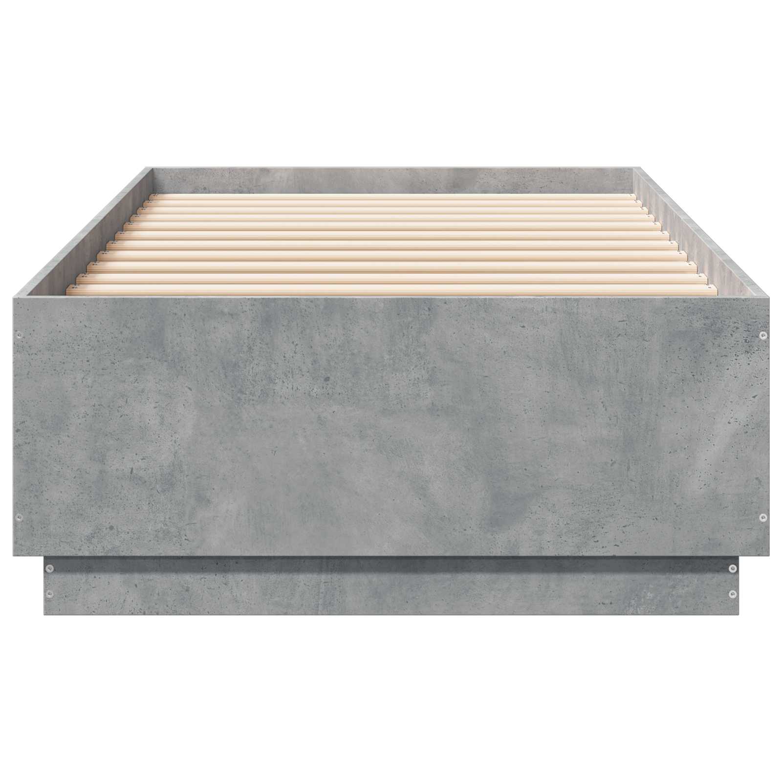 Krevetna konstrukcija Betonska siva 80 x 200 cm