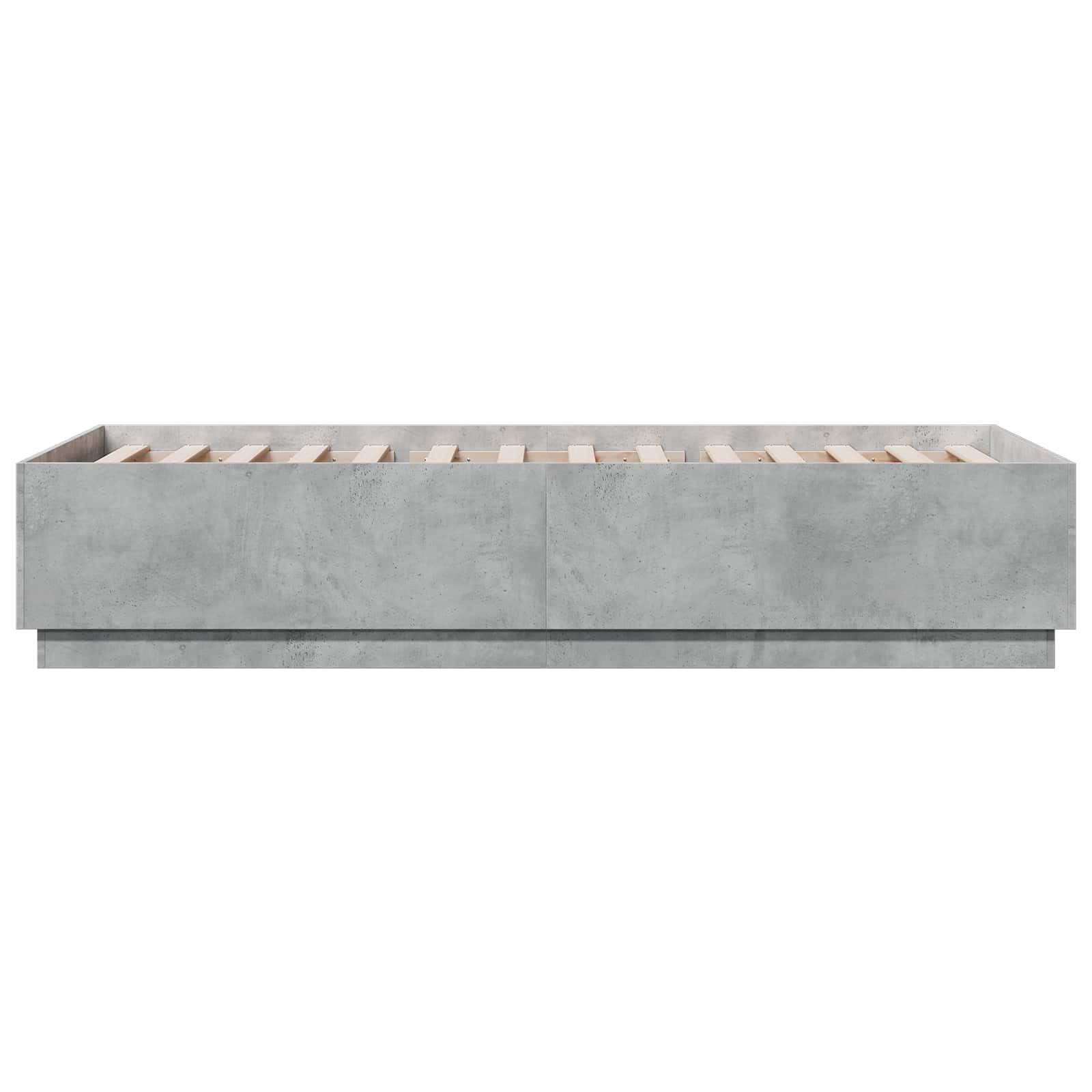 Krevetna konstrukcija Betonska siva 80 x 200 cm