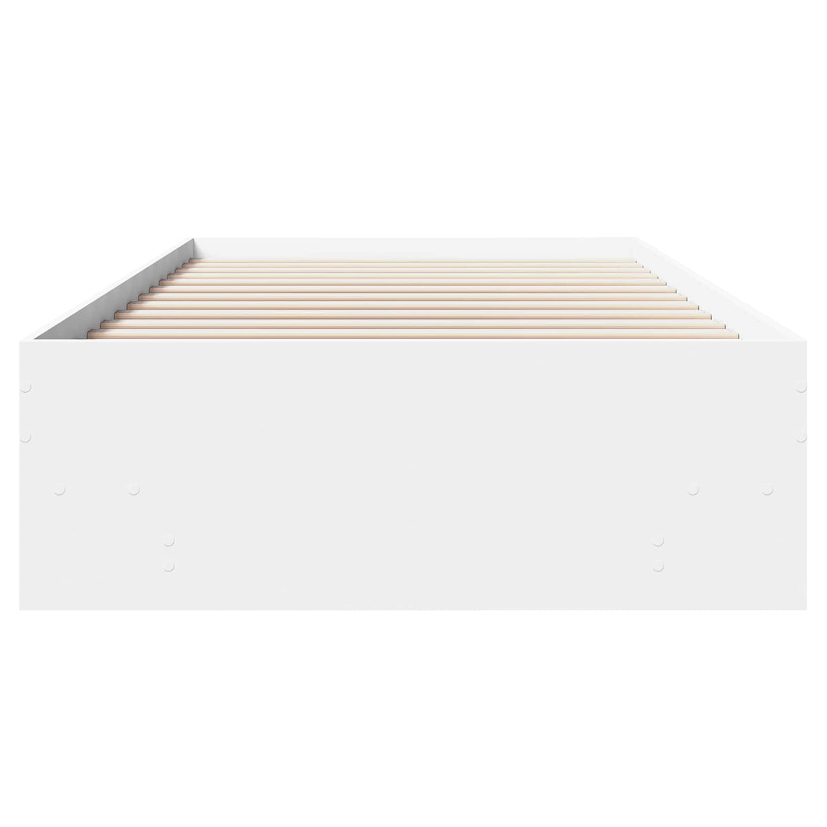 Krevetna konstrukcija Bijela 80 x 200 cm Konstruirano drvo