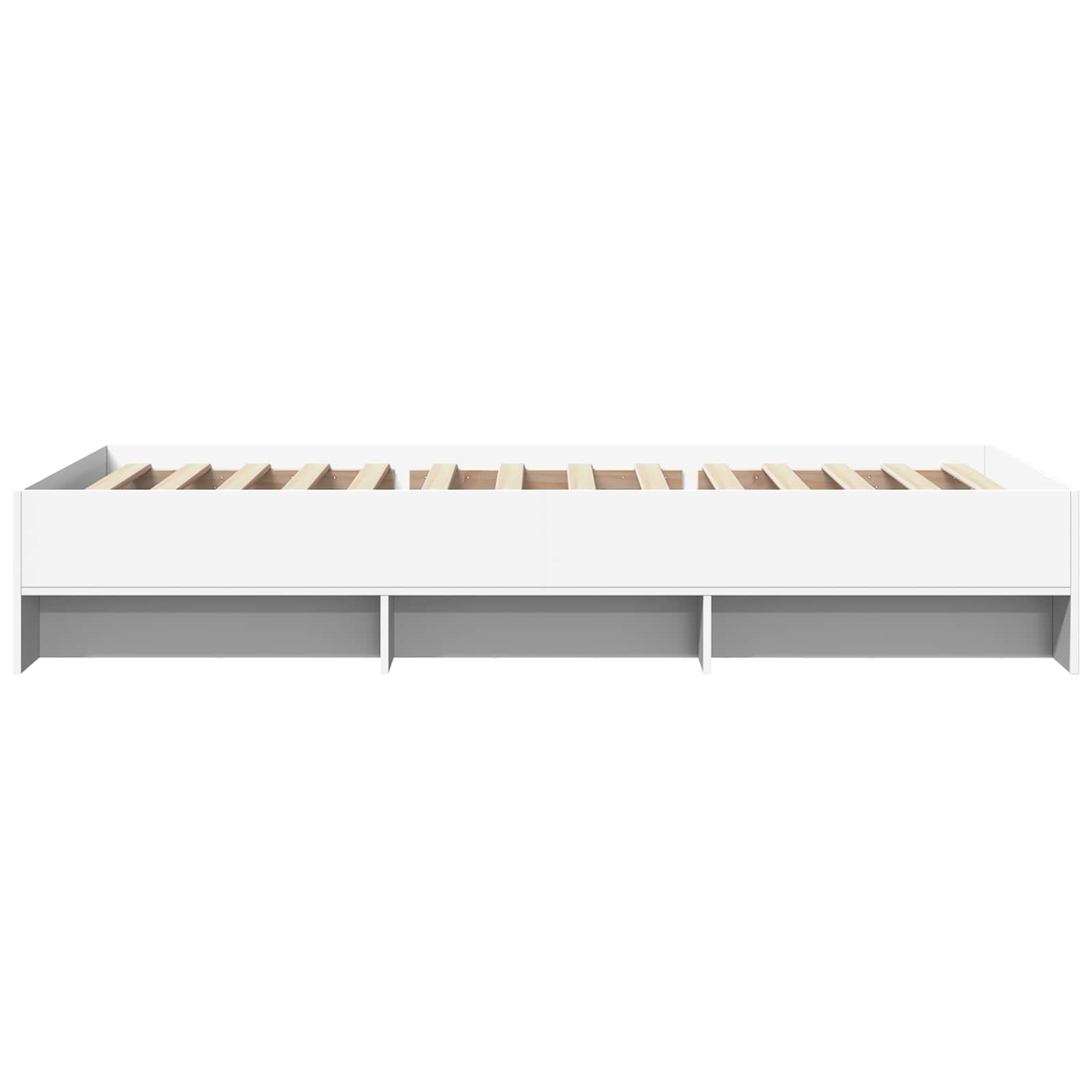 Krevetna konstrukcija Bijela 80 x 200 cm Konstruirano drvo