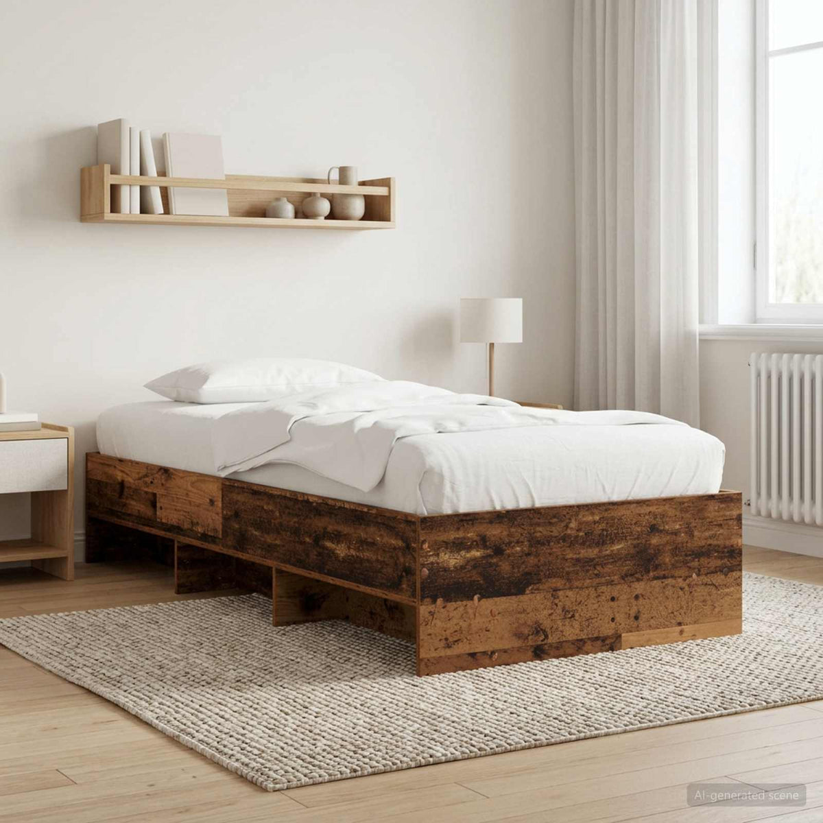 Krevetna konstrukcija Staro drvo 80 x 200 cm Konstruirano drvo