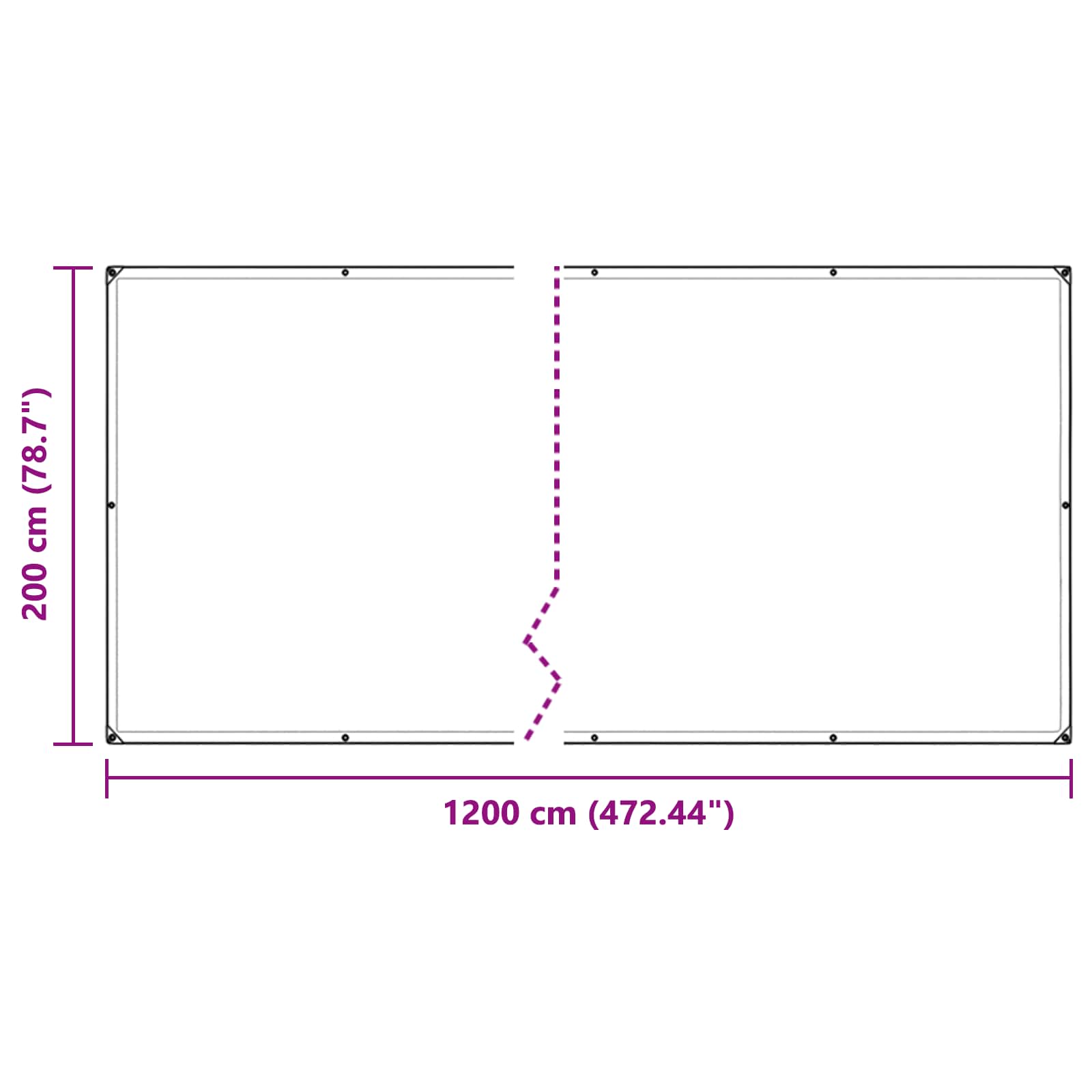 Pokrov za biljke *Transparent*an 2 x 12 m PE