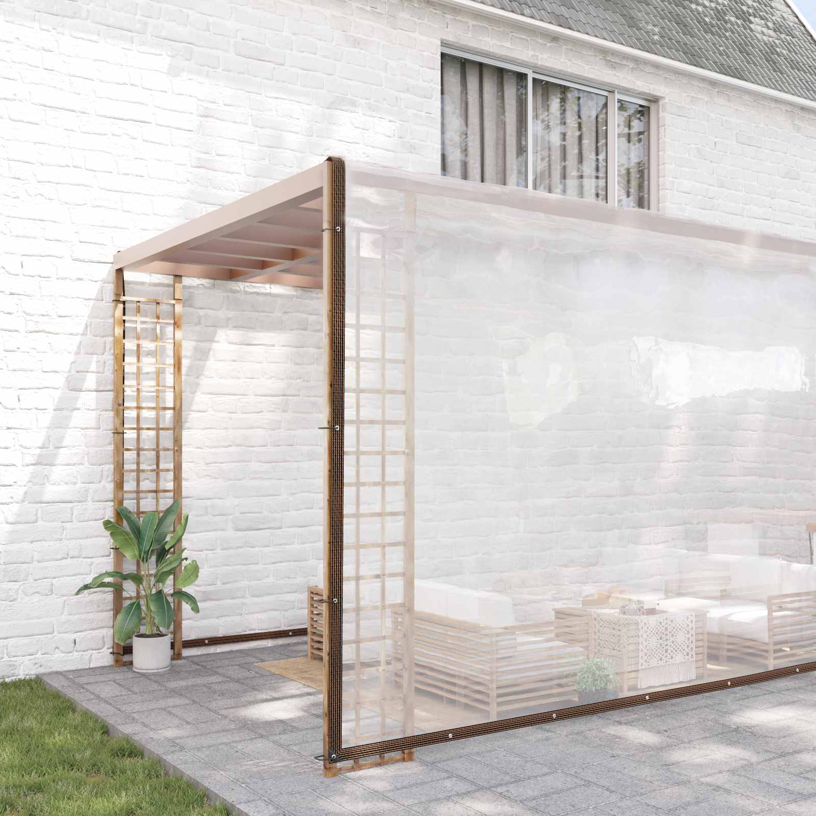 Pokrov za biljke *Transparent*an 10 x 10 m PE