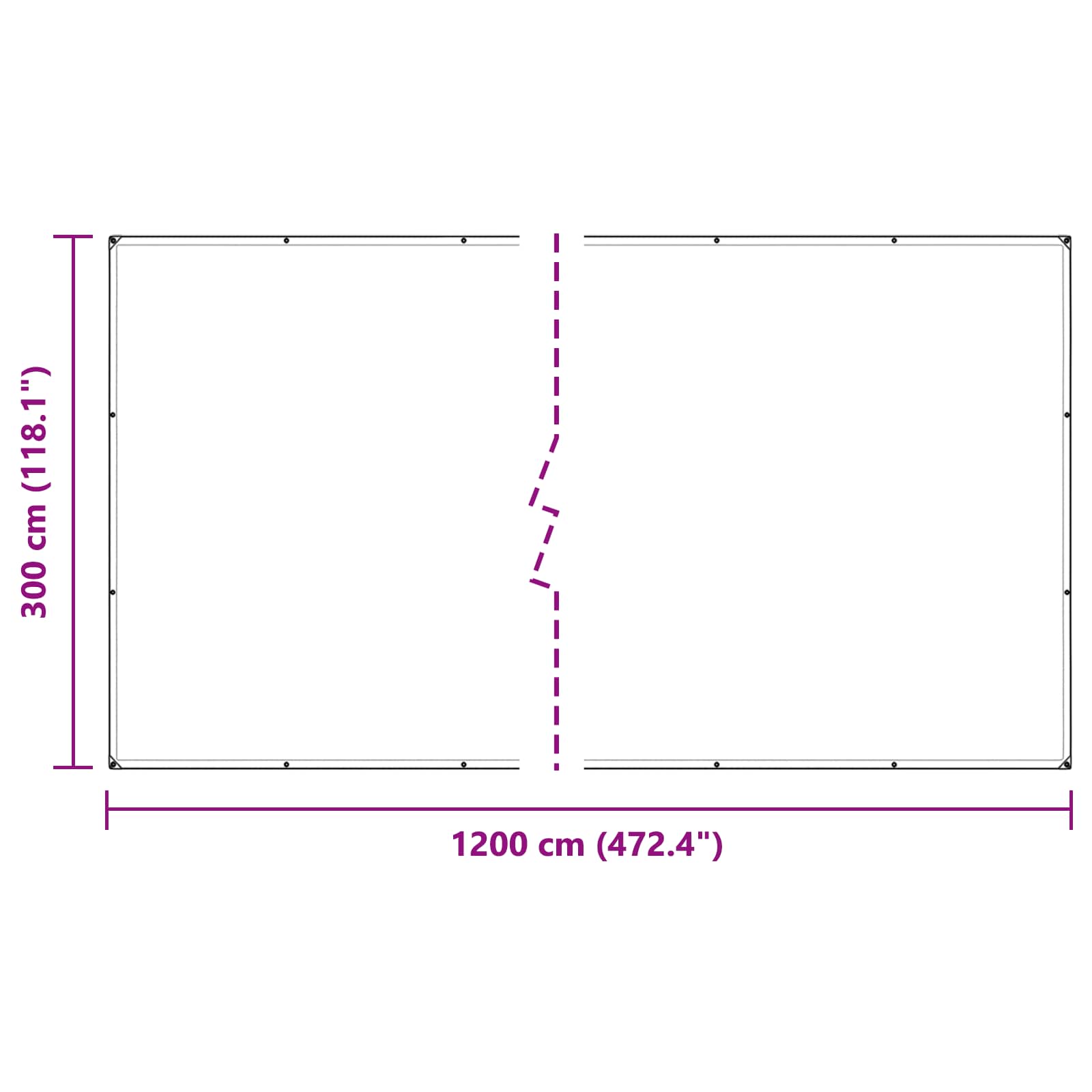 Pokrov za biljke *Transparent*an 3 x 12 m PVC