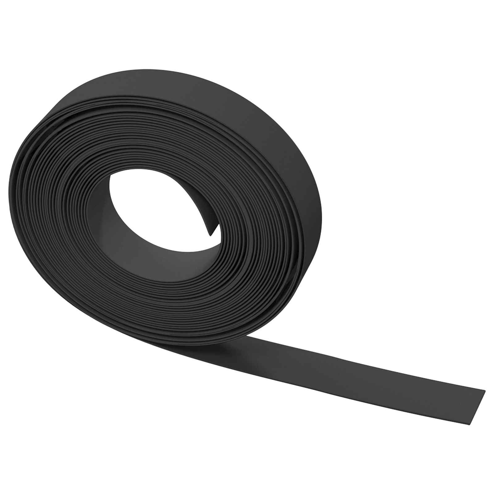 Ograda za vrt 25 m 10 cm PE Crna