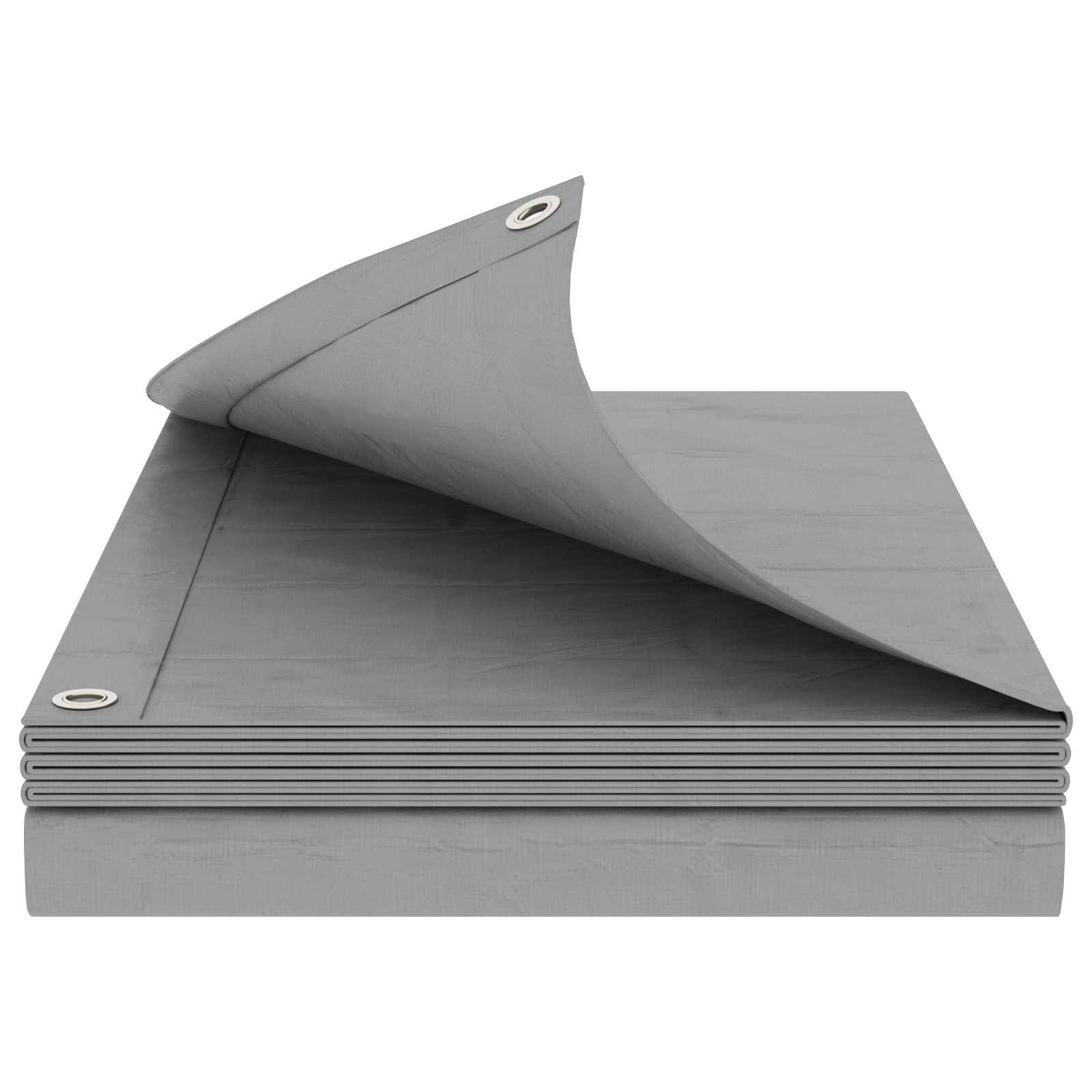 Cerada s rupama Svjetlosiva 4 x 5 m 180 gsm PE