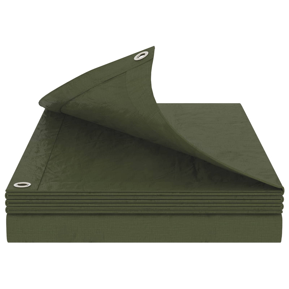 Cerada s rupama Zelena 6 x 8 m 90 gsm PE