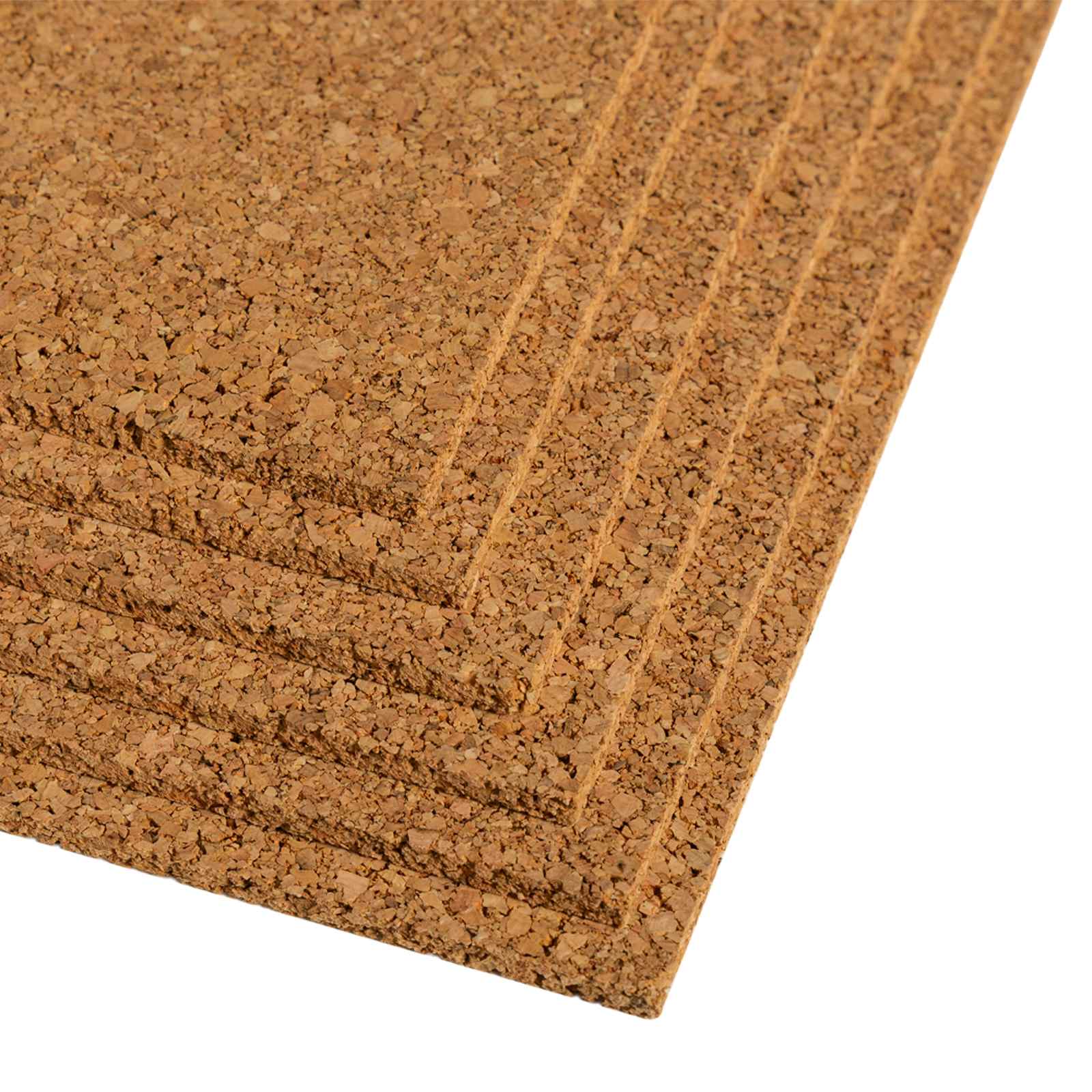 Plutena Ploča 6 pcs Smeđa 100 x 50 cm Pluta