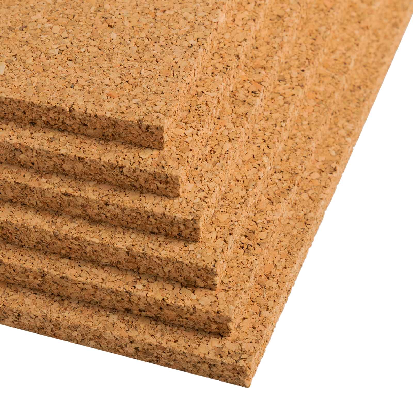 Plutena Ploča 12 pcs 100 x 50 x 1 cm Pluta Smeđa