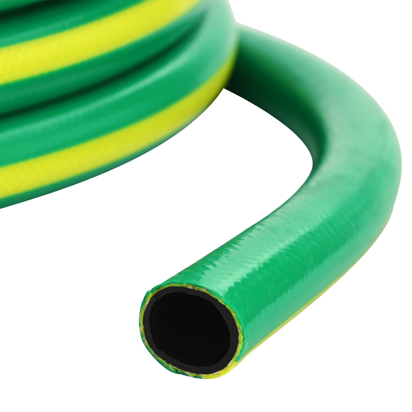 Vrtno crijevo 5-slojno Zelena i žuta 1 / 2'' 10 m PVC
