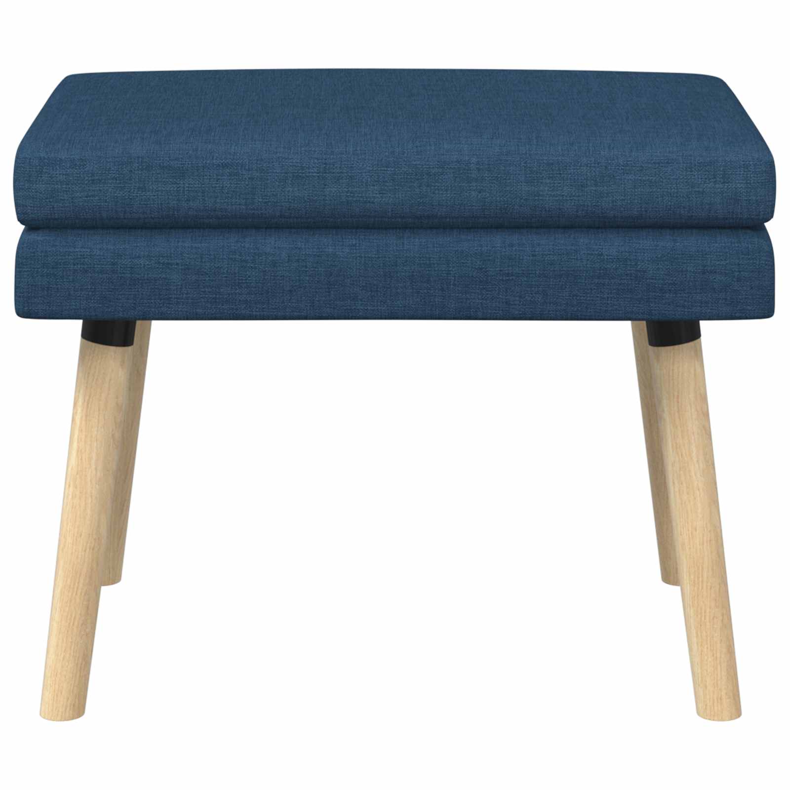 Klupa s dvostrukim slojem Plava 60 x 40 x 46 cm Tkanina