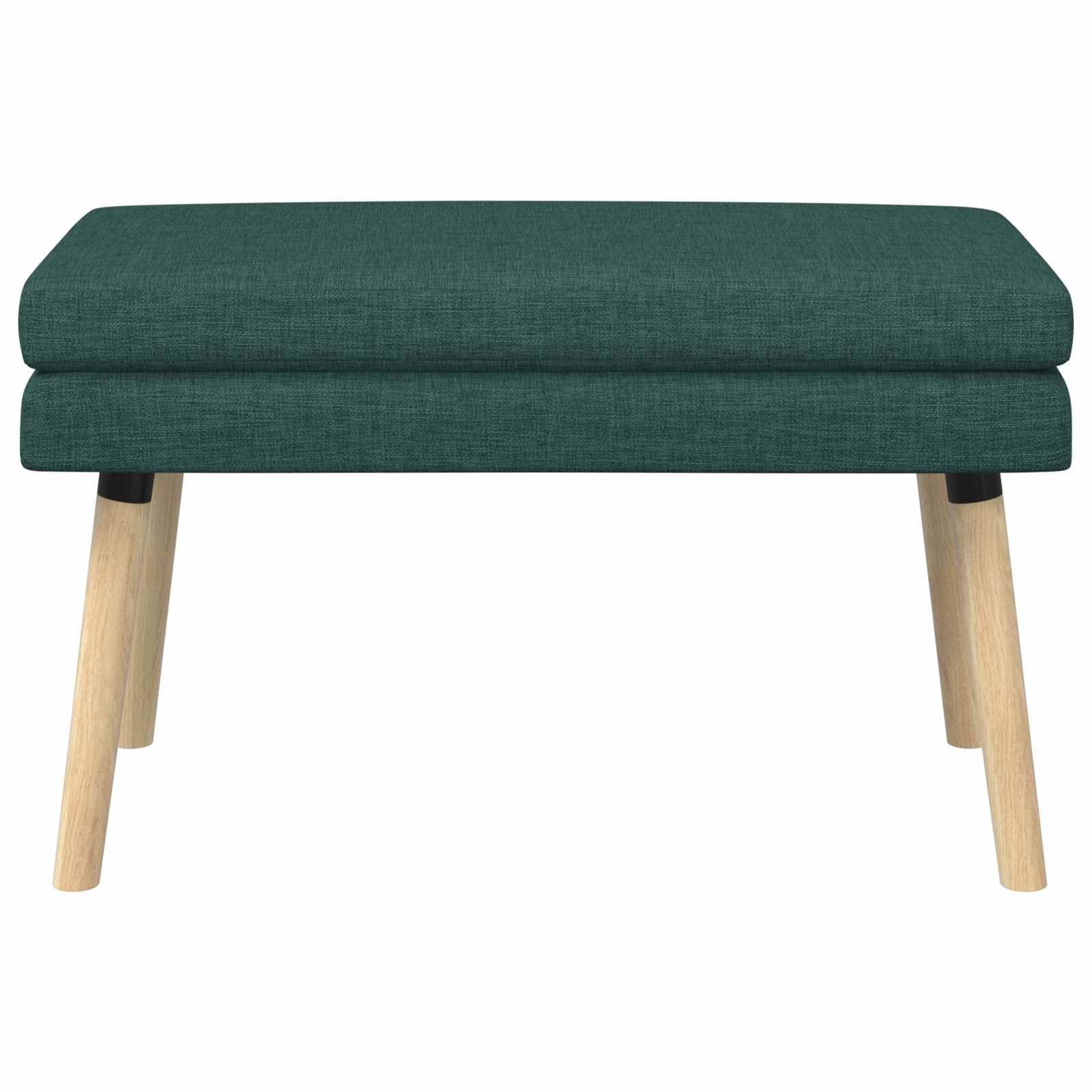 Klupa s dvostrukim slojem Tamnozelena 80 x 40 x 47 cm Tkanina