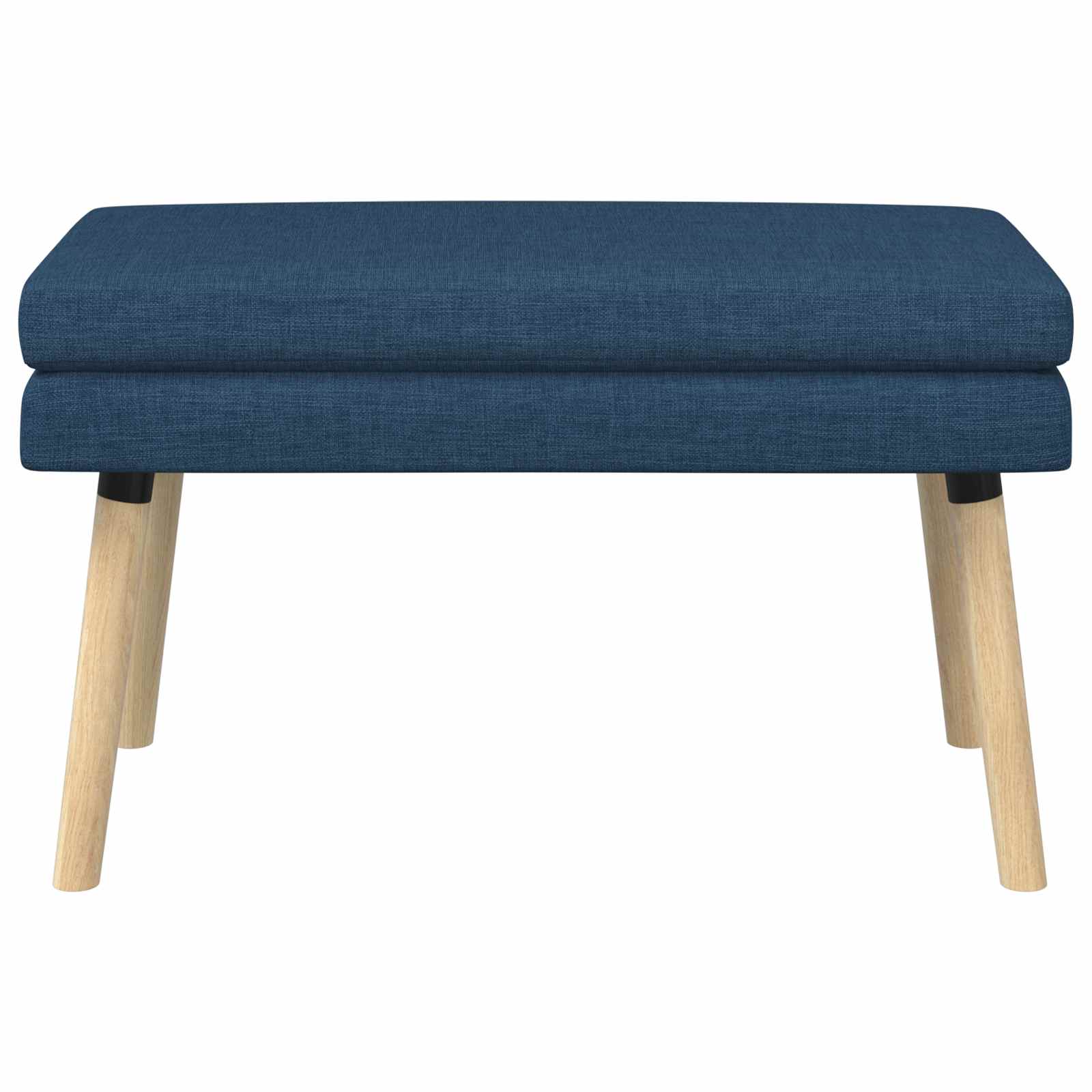 Klupa s dvostrukim slojem Plava 80 x 40 x 47 cm Tkanina