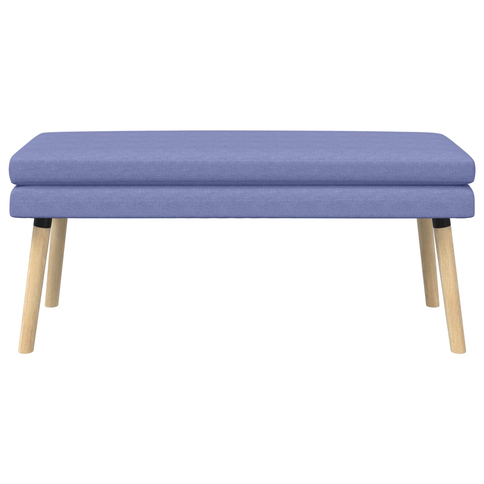 Klupa s dvostrukim slojem Traper plava 110 x 40 x 47 cm Tkanina
