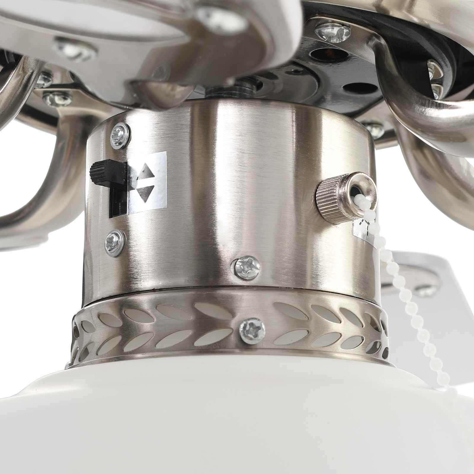 Stropni ventilator s osvjetljenjem Ø 82 cm Bijela
