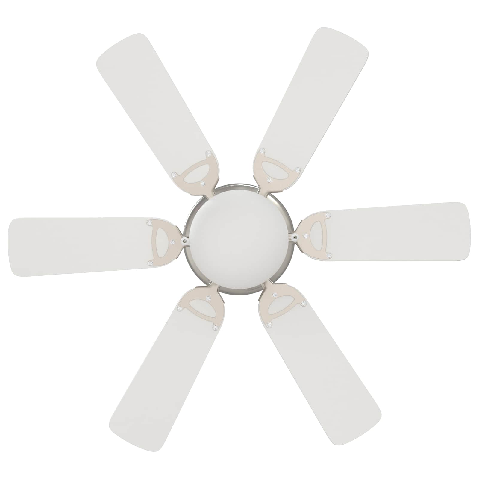 Stropni ventilator s osvjetljenjem Ø 82 cm Bijela