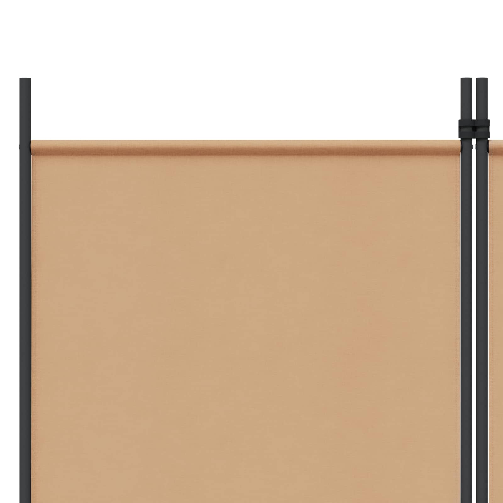 4-panelni pregradni zid Bež 200 x 180 cm Tkanina