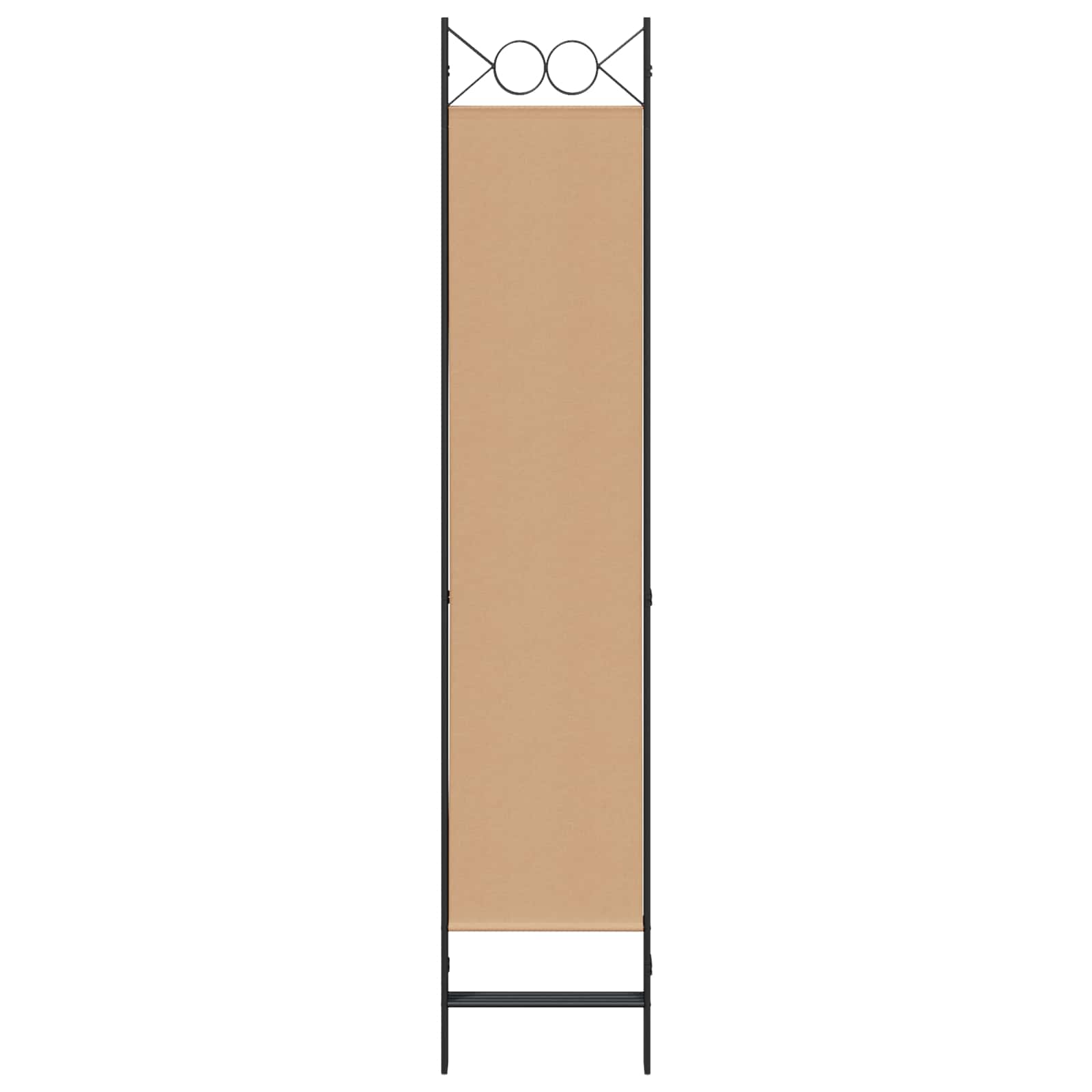 4-panelni pregradni zid Bež 160 x 200 cm Tkanina