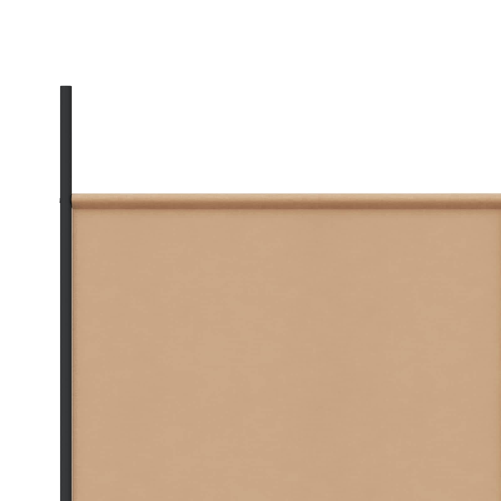 3-panelni pregradni zid Bež 150 x 220 cm Tkanina