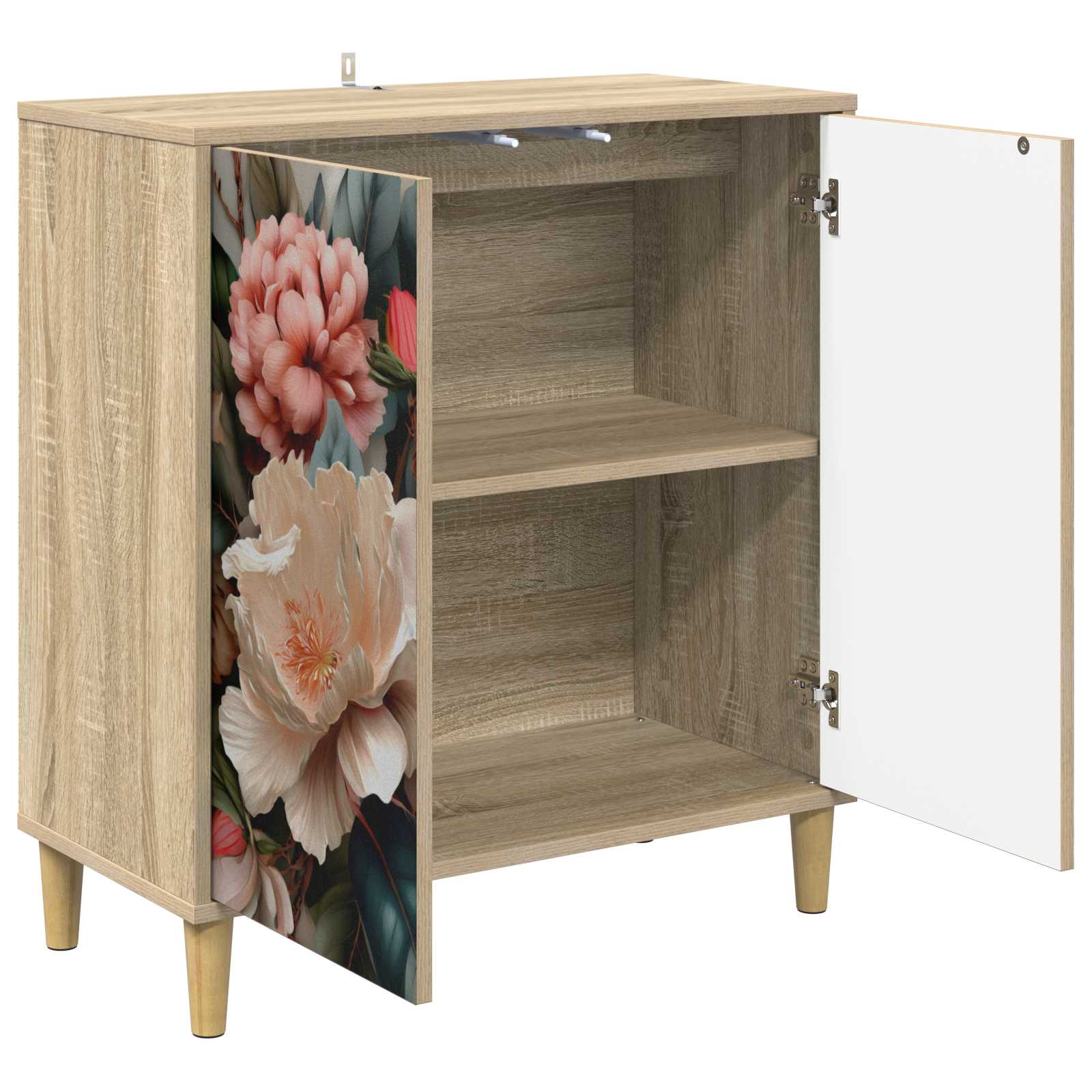 Kreveta BORNE Sonoma 69 x 33 x 75 cm Konstruirano drvo