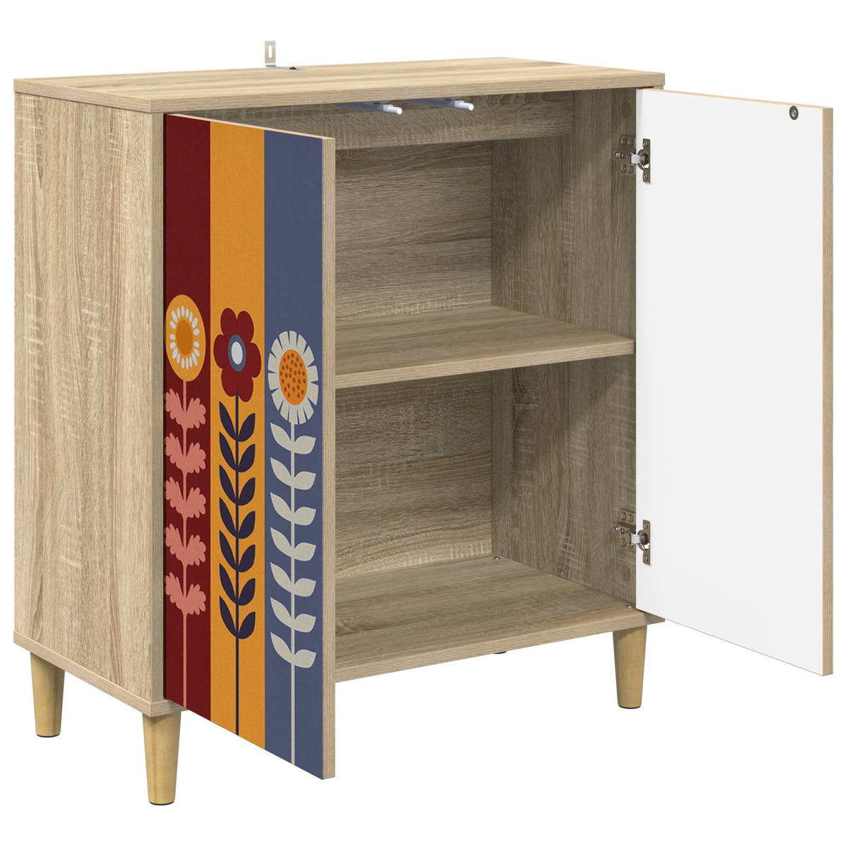 Kreveta ESSEN Sonoma 69 x 33 x 75 cm Konstruirano drvo
