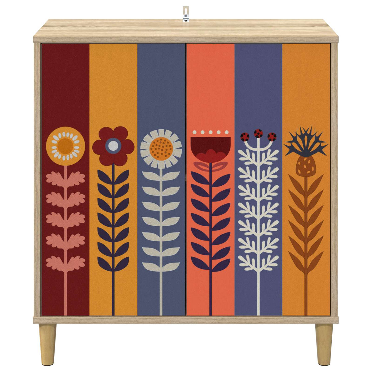 Kreveta ESSEN Sonoma 69 x 33 x 75 cm Konstruirano drvo
